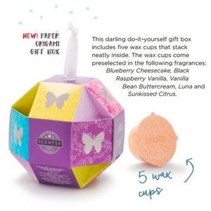 Scentsy holiday origami gift set
